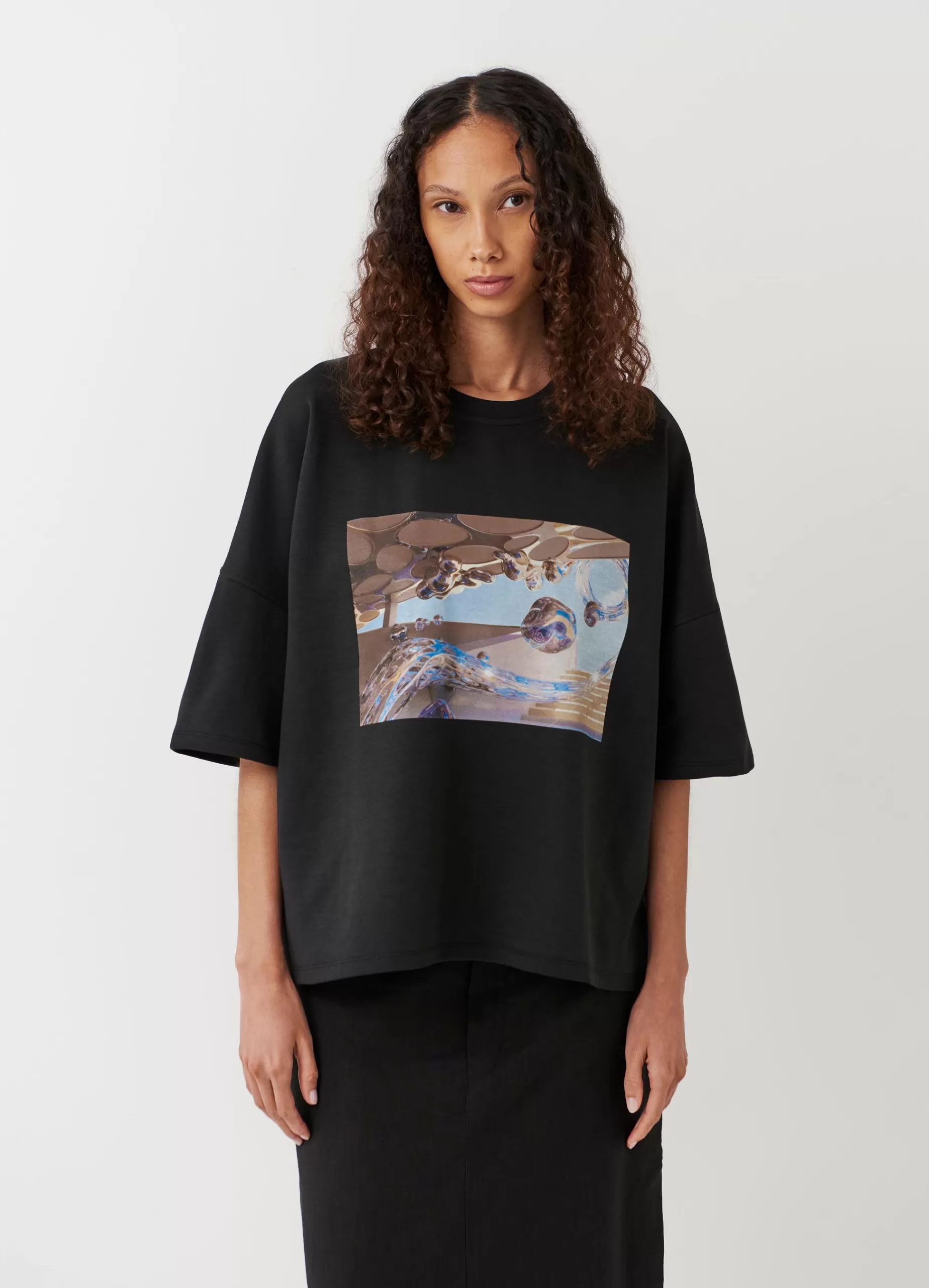 Vagabond BOXY T-SHIRT X MICKY HO